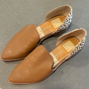 Dolce Vita Brown and Black Patterned Flats